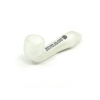 Sense Glass Handpipe - Sherlock - 4 Inch - Frosted