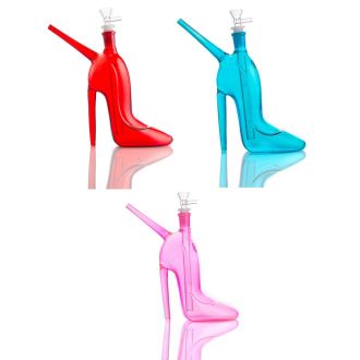 Sense Glass High Heel Water Pipe Kit