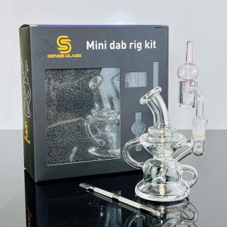 Sense Glass Rig Hourglass Recycler Mini Kit - Assorted