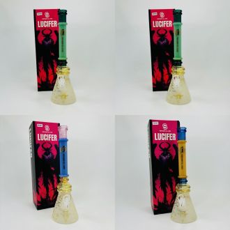 Sense Glass Lucifer Beaker Waterpipe - 15 Inch