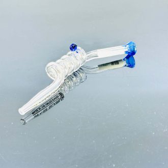 Sense Glass Mini Curly Sippers - 5 Inch - Assorted Colors - SGSC1