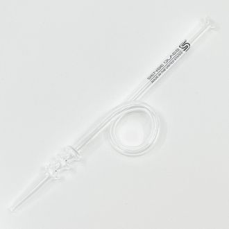 Sense Glass Nectar Collector With Finger Holder - 100% Quartz