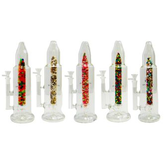 Sense Glass Waterpipe - 12 Inch - .75 Caliber Style - WP-2811