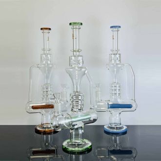 Sense Glass Waterpipe 17"Inch - Assorted - Price Per Piece