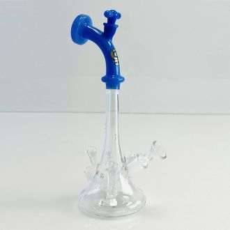 Sense Glass Waterpipe 10" Inch - Faucet - Assorted