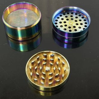 Sharpstone Grinder With Magnet 55mm - 4 Parts - Rainbow (HX526XC)