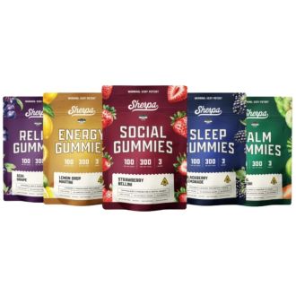 SHERPA D9 100mg Gummies 3 per pack