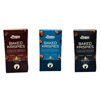SHERPA D9 25mg BAKED KRISPIES 30 PER PACK