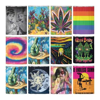 Shower Swag - 72 x 72 Inch Shower Curtains