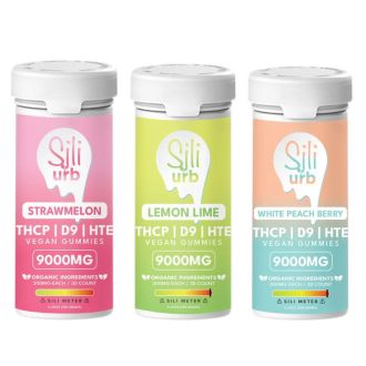 Sili x Urb - Delta 9 + THC-P + HTE Gummies - 9000 mg - 30 Counts Per Jar
