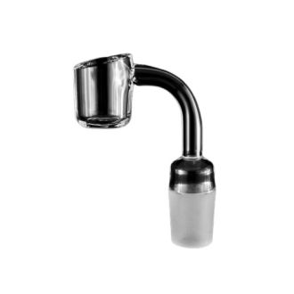 Slant Cut Thick Quartz Banger - 2mm - 18mm - Male - 90 Degree - 6 Counts Per Pack - RTBR11