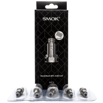 Smok Nord Mesh Mtl 0.8 Ohm Replacement Coil - Pack Of 5