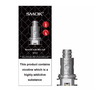 Smok Nord MTL DC 0.8 Ohm Coil - 5 Counts Per Pack