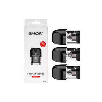 Smok Novo 2 Clear Pod - 0.9ohm - Mesh - 3 Pieces Per Pack