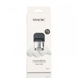 Smok Novo 3 Replacement Mesh Pod 0.8 Ohm - 3 Counts Per Pack