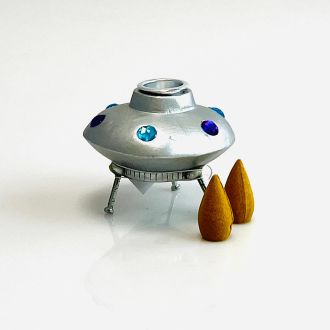 Space Ship Backflow Incense Burner