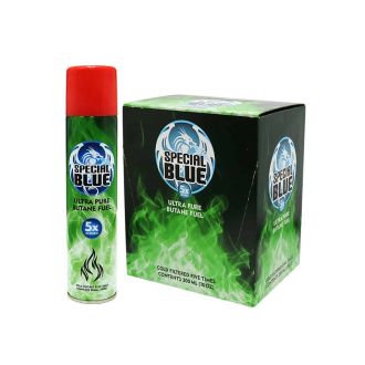 Special Blue 5x Butane 300ml - 12 Can Per Pack - No Free Shipping