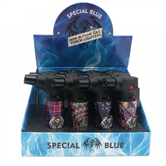 Special Blue Lighter The 70'S Bernie - 12 Count Per Display - Lt119