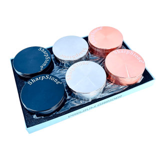 Stardust Grinder 75mm - 4 Parts - Assorted Colors - Price Per Piece - SD-140