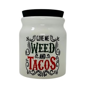 Stash Jar Weed and Tacos