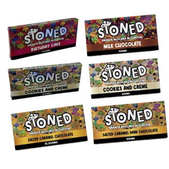 Stoned Amanita Muscaria Mushroom Chocolate Bar