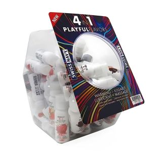 SWISS NAVY Adult Toy LUBE 1 fl oz. 50/Jar Mix Flavors SN4N1FL1OZ5