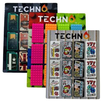 Techno Lighter - 12 Counts Per Display