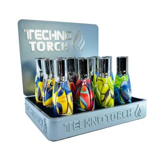 Techno Torch Egg Shape Torch - 12 Counts Per Display