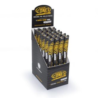 The Original Cones - Super Size Pre-rolled Papers - 180 x 58 mm - 24 Counts Per Box