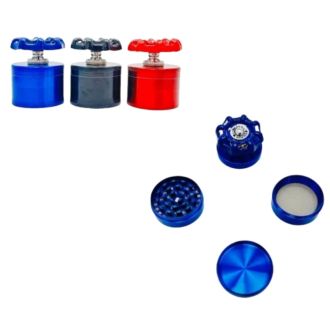 TOBACCO GRINDER 50mm 4pt BRASS GATE VALVE