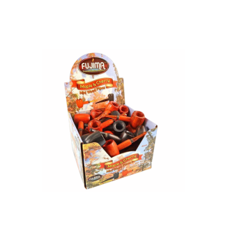 Tobacco Wood Pipes Mini Cherry And Maple - 36 Counts Per Pack