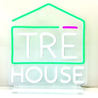 Tre House Neon Sign