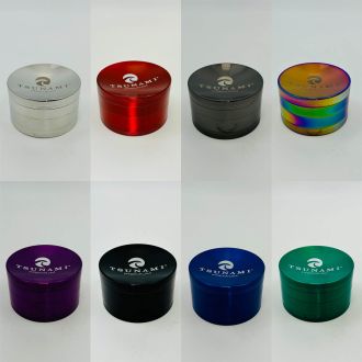 Tsunami Dry Herb Grinder - 100 mm - 4 Parts