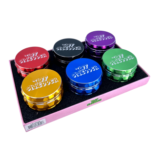 Tuff Shredder Grinder 63mm - 4 Parts - Assorted Colors - TS10002
