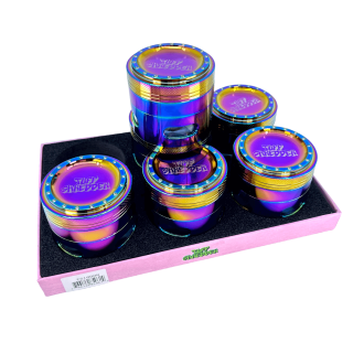 Tuff Shredder Grinder 63mm - 4 Parts - Assorted Colors - TS10008