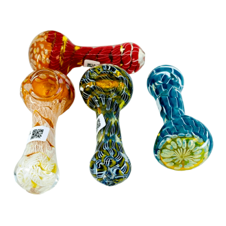 Twisting Slime Handpipe 3 Inch - Hppc24 - Assorted Colors