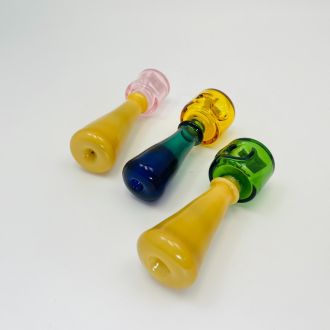 Two Colors Handpipe - 5 Inch - HPMS216 - Assorted Colors - Price Per Piece