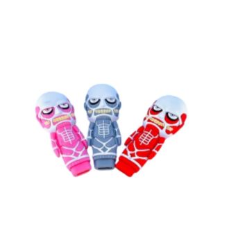 Silicone Handpipe - 4"Inches - 3 Piece Per Pack -Colossal Titan (H284)