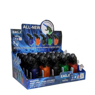 Eagle Single Torch Lighter  Pt116b 20 Per Box 