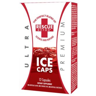 Rescue Detox Ice Capsules 12 Count