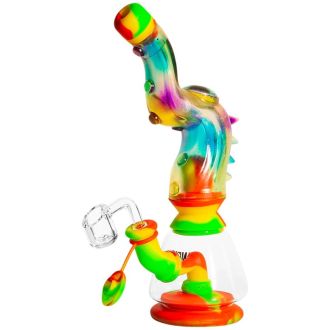 Wpyh186 Silicone Waterpipe 10 Inch Tentacle