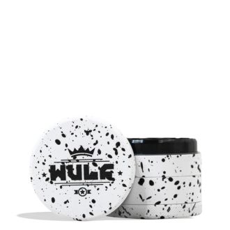 Wulf Grinder 4 Part 65mm Black White Splatter