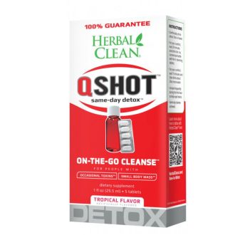 QShot Detox With 5 Tablets