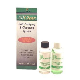 All Clear Hair Purifying & Cleansing 4oz - Ultra Clean Hair Detox Shampoo And Conditioner