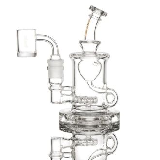 Aleaf Ufo Perk Recyler Waterpipe 6 Inch Clear