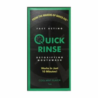 Quick Rinse Detoxifying Mouthwash 1 Oz Cool Mint