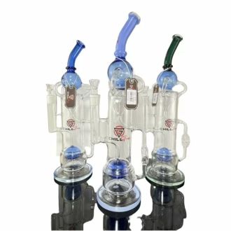 Waterpipe Chill Glass 19" Inch - Jla-90 - Assorted - Price Per Piece