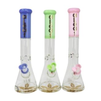 Aleaf Waterpipe 16 Inch Slime Neck Beaker Al2044 Assorted Colors