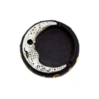 Ash Tray Large Scary Moon 3253