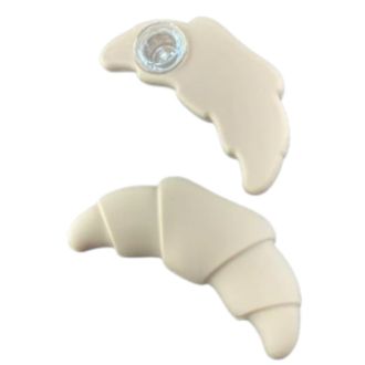 Croissant Silicone Handpipe - Assorted Colors - 4 Counts Per Pack - Price Per Count